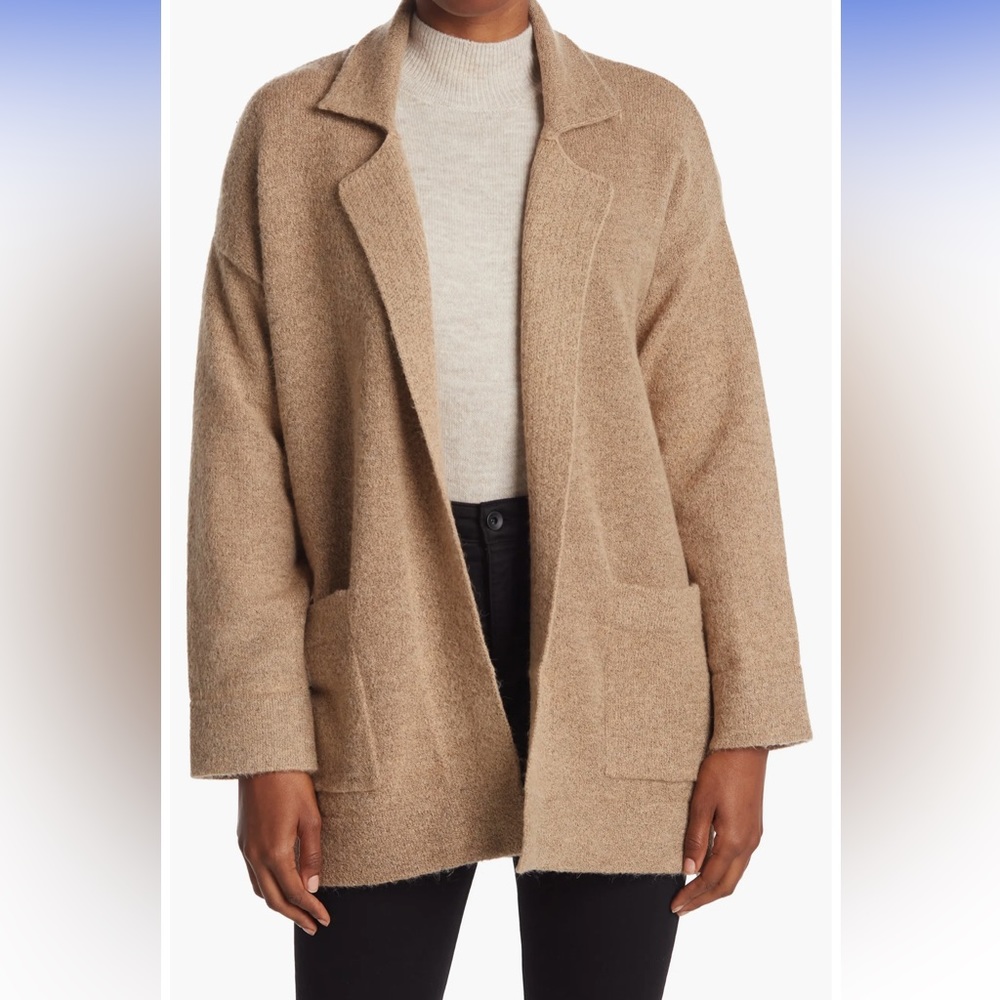Thread & Supply Tan Cardigan Sweater